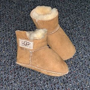 Infant Baby Uggs Boots Bootie Brown size Small 1-3
